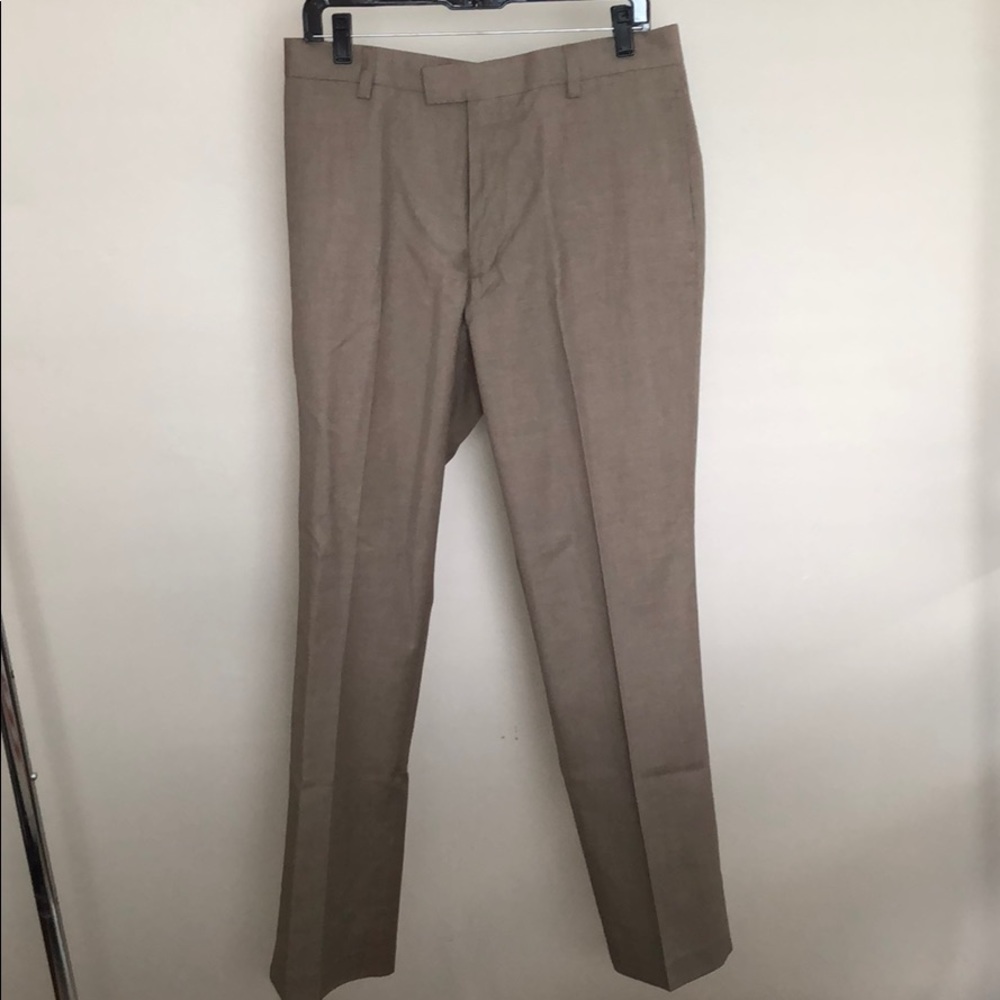 Brand New Men’s Taupe Bachrach Dress Pants 34x32